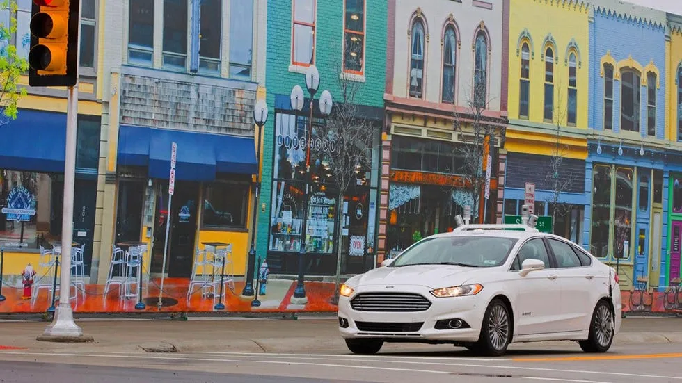 Un véhicule autonome de niveau 5, comme ce prototype, représente l'objectif ultime de la technologie de conduite autonome