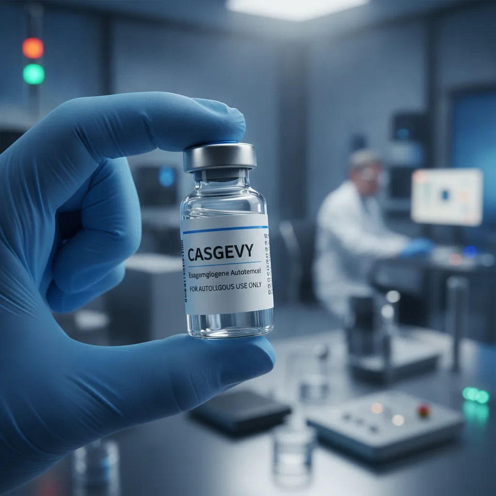 Casgevy, la première thérapie génique basée sur CRISPR, a été approuvée fin 2023 pour la drépanocytose, marquant