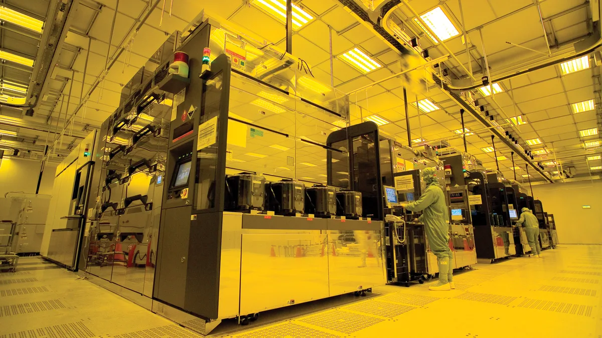 TSMC, the Taiwan Semiconductor Manufacturing Company, produces over 90% of the world's most advanced