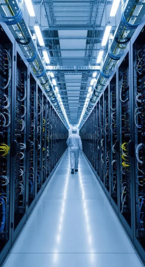 Data centers are the physical backbone of AI, housing the immense computational power and data stora