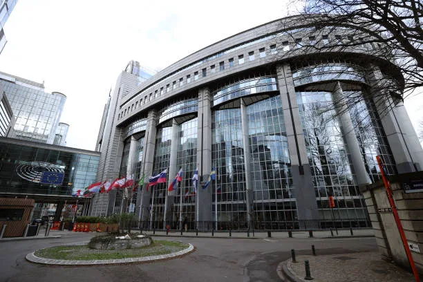 The European Parliament, located in Strasbourg and Brussels, is the legislative body of the European