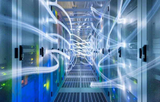 Supercomputers, like this one, are essential for training the complex AI models used in scientific d