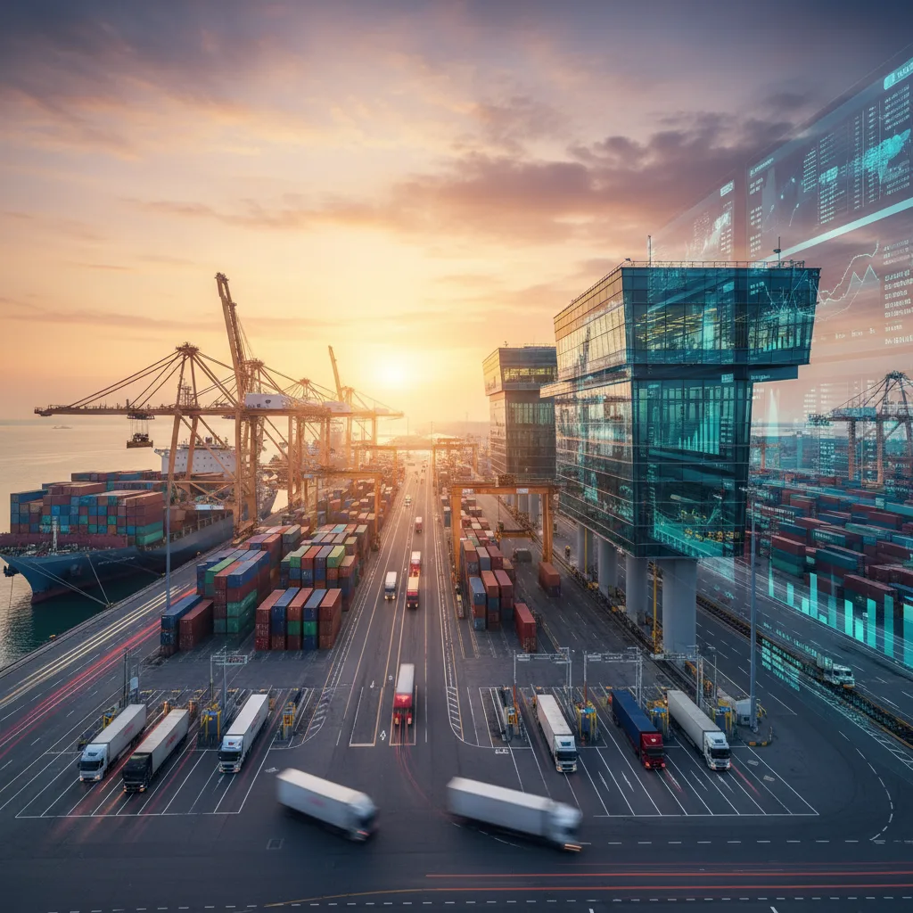 La IA optimiza el comercio global, desde el envío hasta las aduanas.