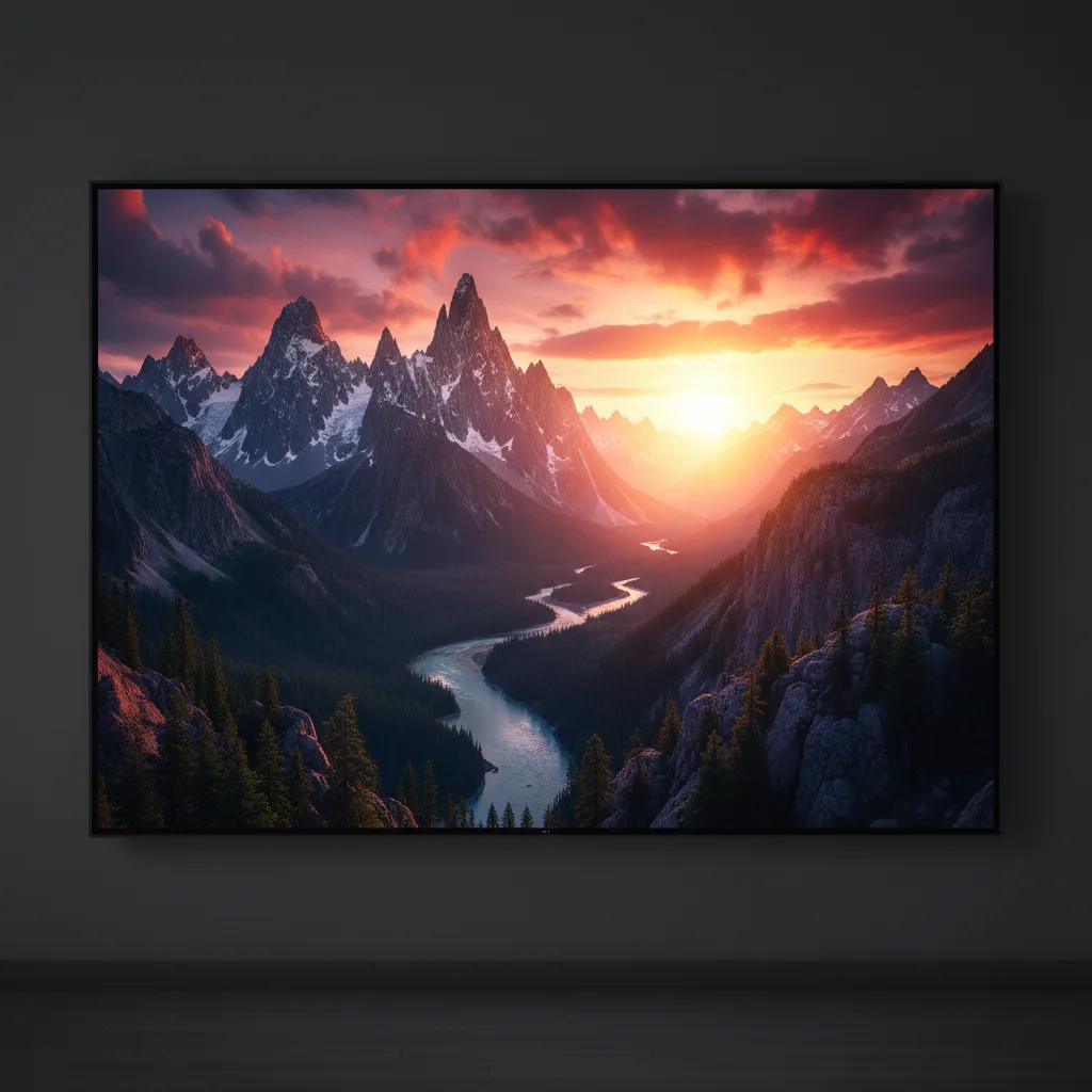 Scena mozzafiato in 4K HDR con colori vibranti e contrasto profondo.