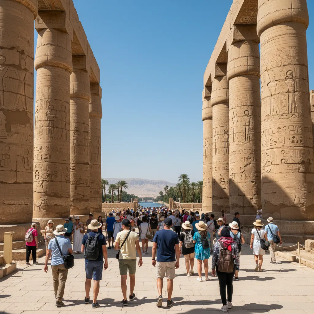 Templo de Karnak, símbolo del poder imperial del Reino Nuevo.