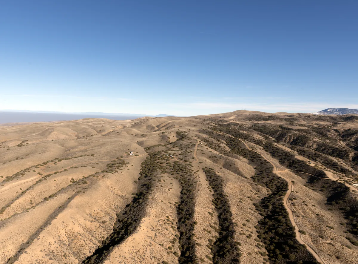 La faglia di Sant'Andrea è una grande faglia trascorrente destra che si estende per circa 800 miglia attraverso la California, segnando il confine tra la placca del Pacifico e la placca nordamericana.