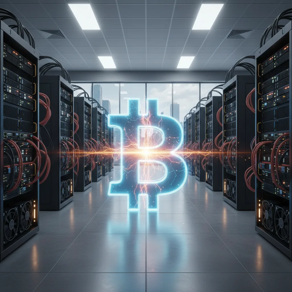 Evento de halving de Bitcoin: recompensas de los mineros reducidas, escasez de oferta.