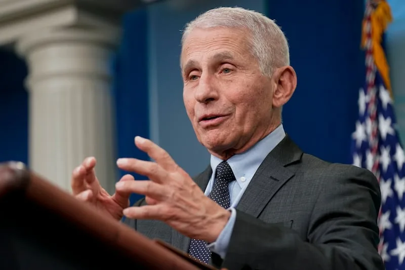 Dr. Anthony Fauci, then head of the National Institute of Allergy and Infectious Diseases, admitted 