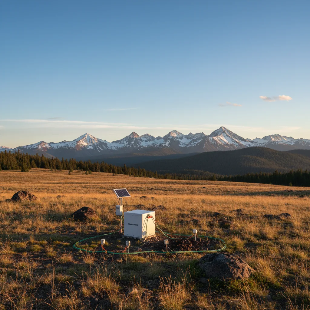 Modern seismographs, like those in the U.S. Geological Survey (USGS) network, continuously record gr