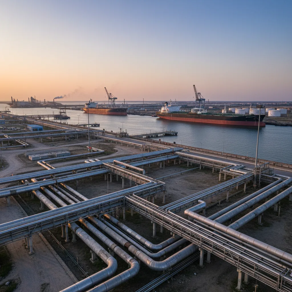 Petroliere e gasdotti simboleggiano il perno energetico della Russia verso l'Asia.
