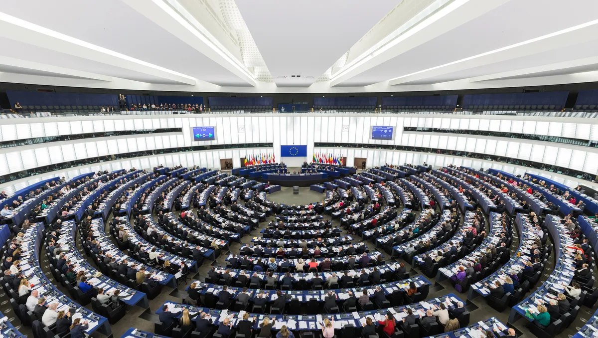 The European Parliament, often meeting in Strasbourg or Brussels, strongly backed the European Media