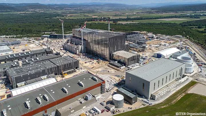 The International Thermonuclear Experimental Reactor (ITER) in Cadarache, France, is a massive globa