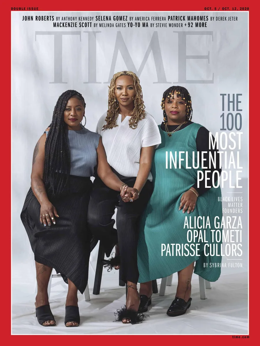 Alicia Garza, Patrisse Cullors, and Opal Tometi are the three Black women who co-founded the Black L