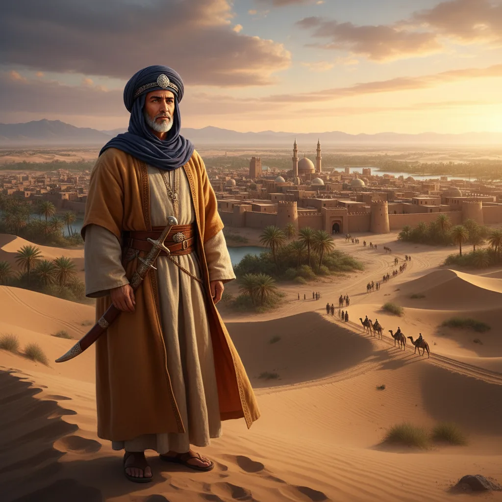 Hasan ibn Ali, il venerato nipote del Profeta Maometto, VII secolo.