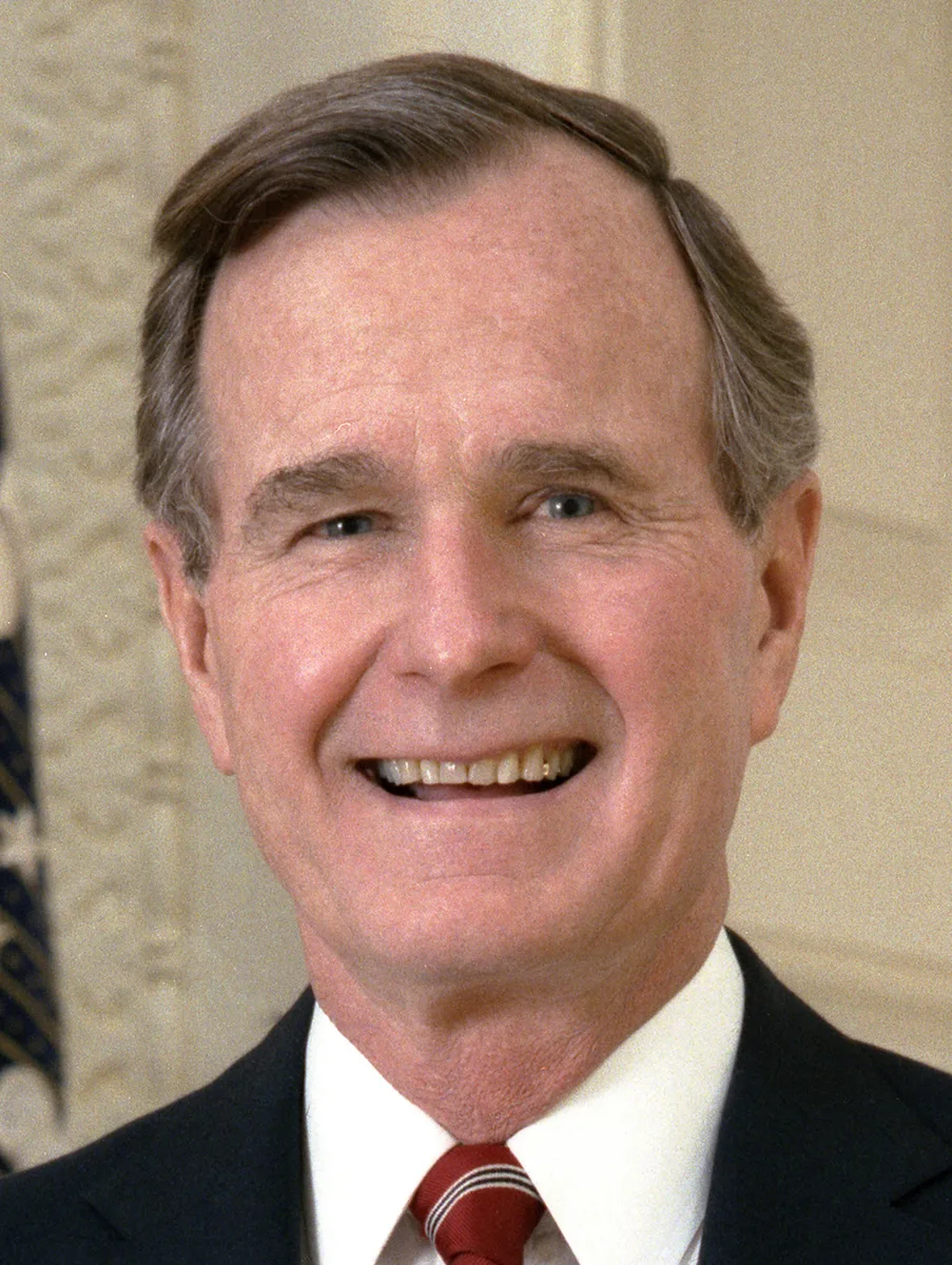George H.W. Bush, le 41e président des États-Unis, avait des liens profonds avec le Texas, faisant de Houston sa