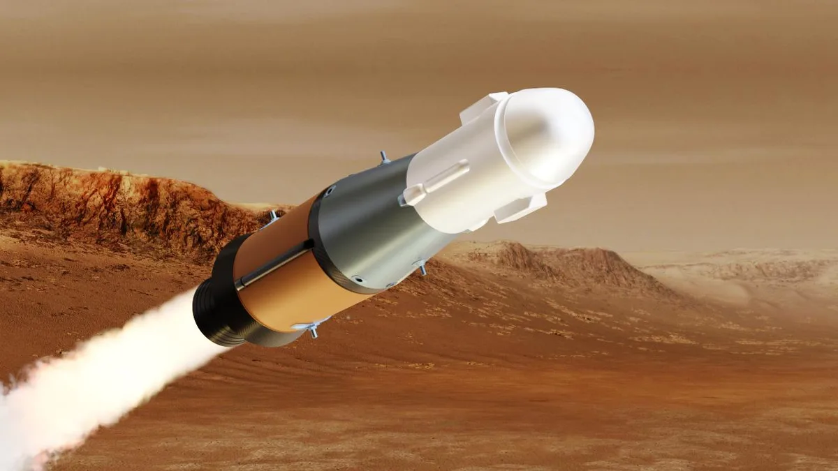 The Mars Ascent Vehicle (MAV) is a critical component of the Mars Sample Return mission, designed to