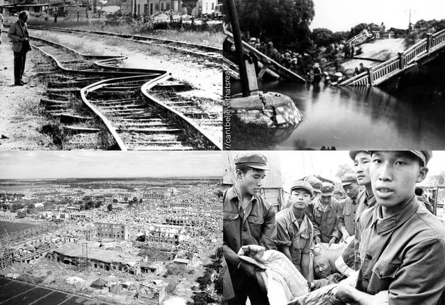The 1976 Tangshan earthquake in China struck without warning, killing over 240,000 people and servin