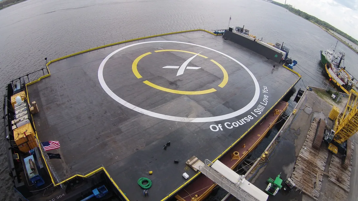 SpaceX operates a fleet of autonomous drone ships, named after spaceships from Iain M. Banks' Cultur