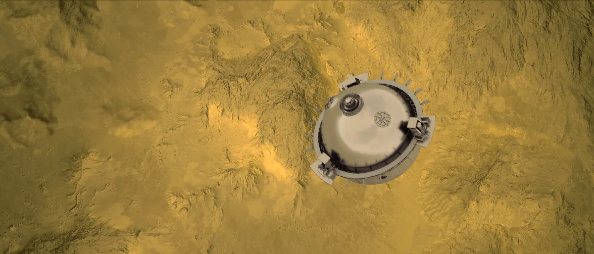 La misión DAVINCI+ de la NASA enviará una robusta esfera de descenso directamente a la abrasadora atmósfera de Venus