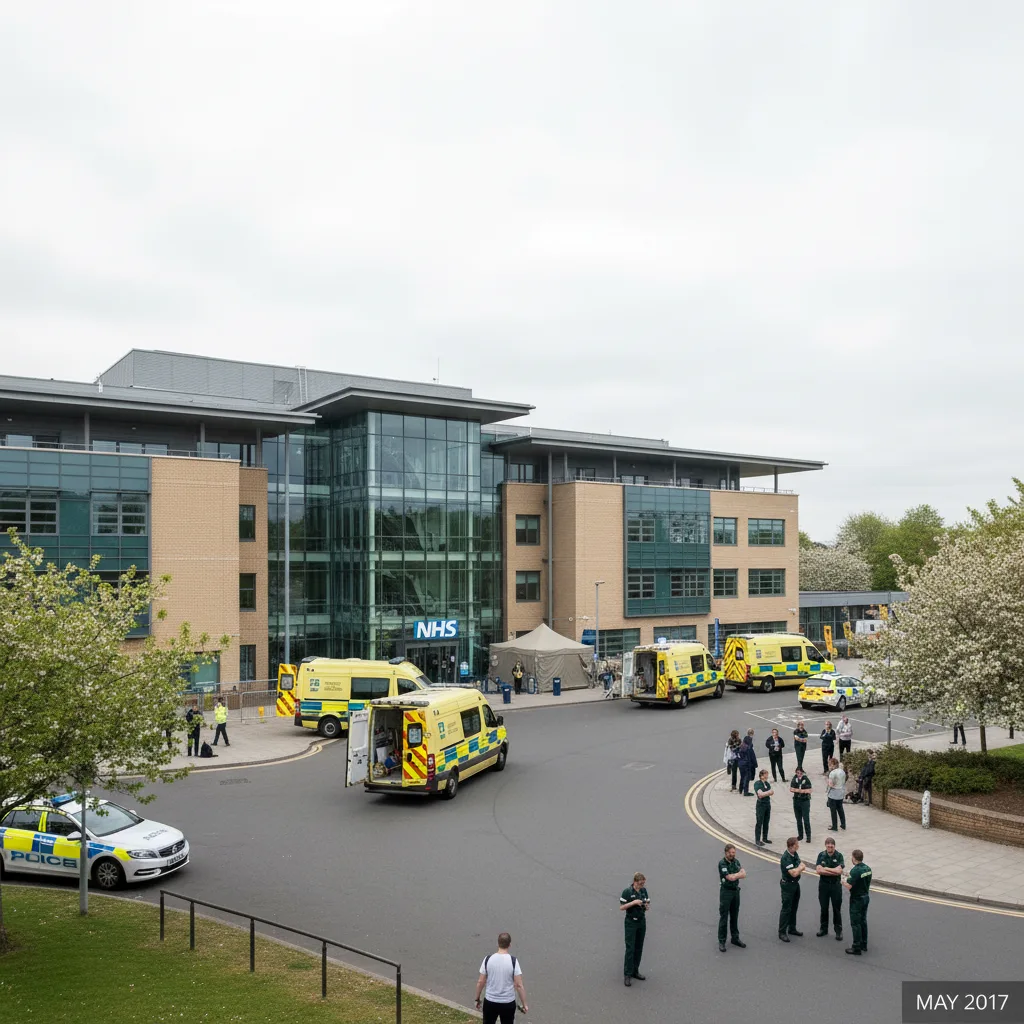 In May 2017, the WannaCry ransomware crippled computer systems across the UK's National Health Servi