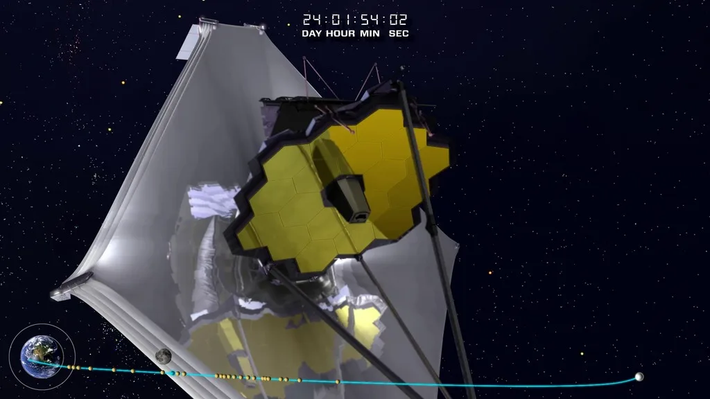 El telescopio espacial James Webb (JWST), lanzado en 2021, es el observatorio espacial más potente de la NASA.